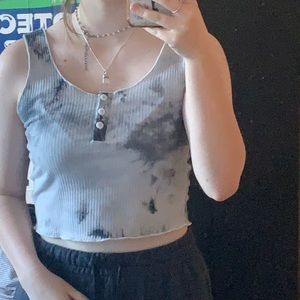 Romwe tie dye tank